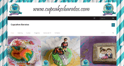 Desktop Screenshot of cupcakesbaratos.com